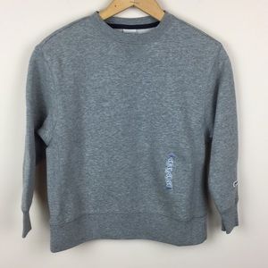 Old Navy - Gray Long Sleeve Crewneck Sweatshirt